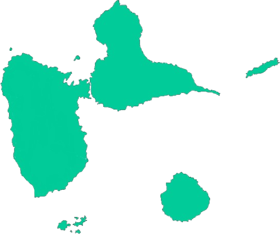 Carte de Guadeloupe